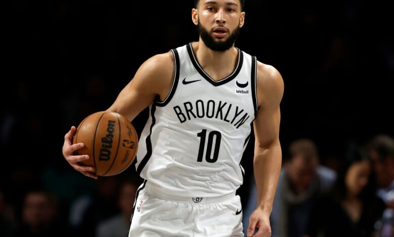 Nets’ Ben Simmons Out With Leg Injury vs. Anthony Edwards, T-Wolves