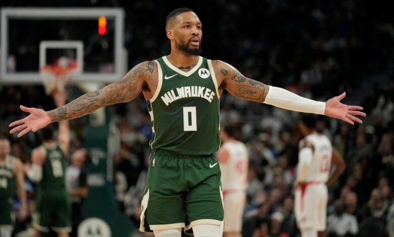 Dame goes off as surging Bucks beat Clippers without Giannis
