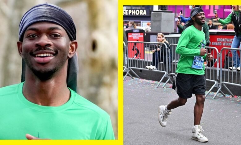 Lil Nas X Just Ran a Half Marathon in a Pair of Designer Shoes—and Left in a Wheelchair