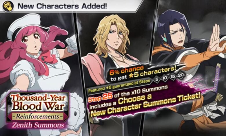 Bleach: Brave Souls to debut new characters as part of Thousand-Year Blood War arc