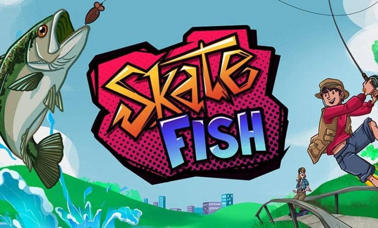 Skateboarding and angling game Skate Fish is out now for Android