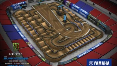 Watch: St. Louis Supercross Animated Track Map