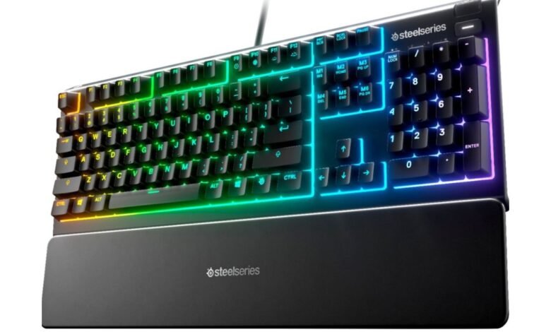 Nab this spacious SteelSeries gaming keyboard for just $35