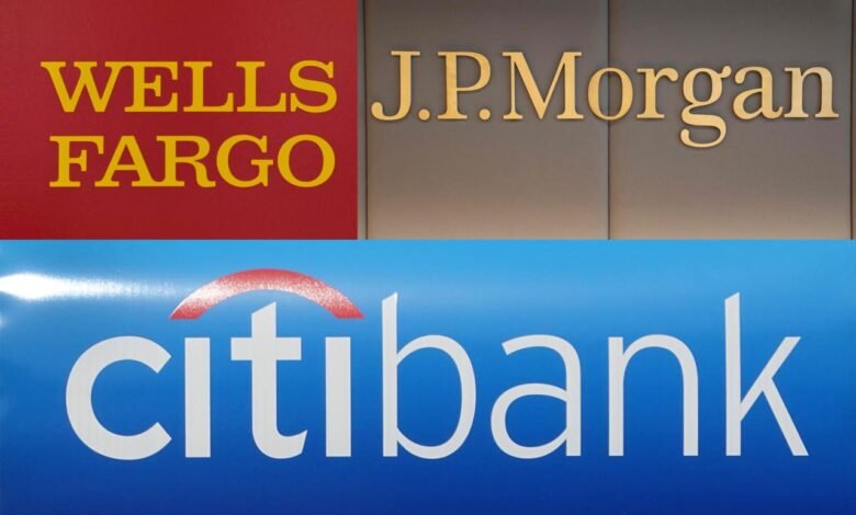 JPMorgan, Wells Fargo, Citi first-quarter profit expected to be flat as interest rates rise and loan activity lags