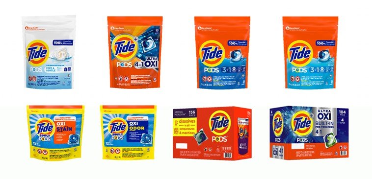Procter & Gamble Recalls 8.2 Million Defective Bags of Tide, Gain, Ace and Ariel Laundry Detergent Packets Distributed in US Due to Risk of Serious Injury