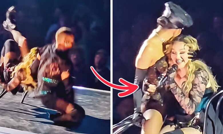 Madonna’s Chair Stunt Mishap Got Mixed Reactions on How She Handled It