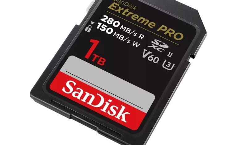 SanDisk’s shows off the world’s first stupendously large 4TB SD card