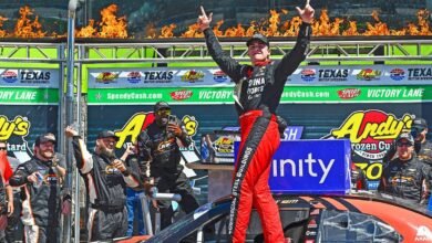Mayer beats Sieg to Texas NASCAR Xfinity win in spectacular photo finish