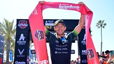 Lionel Sanders shares next step in season plan after IRONMAN 70.3 Oceanside victory
