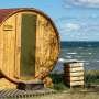 A ‘healthy addiction’: sea saunas make waves in Ireland