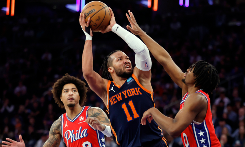 Knicks vs. 76ers: Jalen Brunson’s ice-cold shooting somehow hasn’t sunk New York