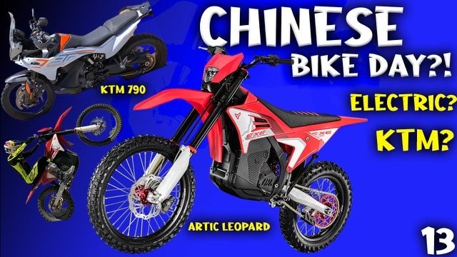 DIRT BIKE VLOG #13 KTM 790 & ARCTIC LEOPARD E-BIKE WITH CARSON BROWN AT THE CONTROLS