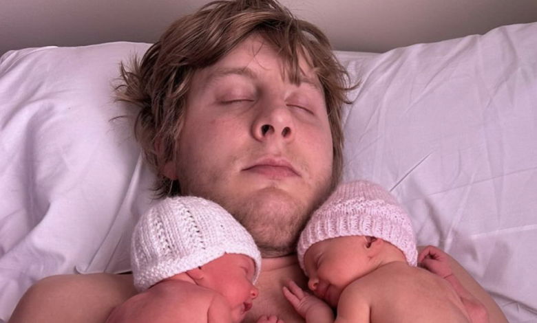 UFC lightweight Paddy Pimblett announces arrival of twin baby girls
