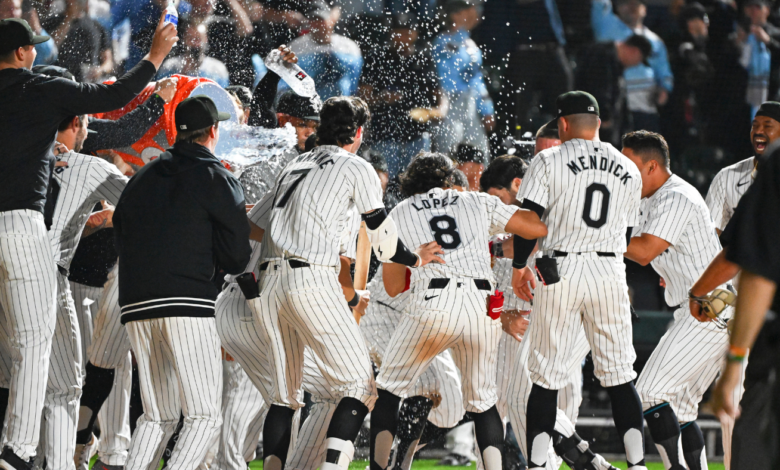 White Sox finally clinch first series win of 2024 on Andrew Benintendi’s walk-off home run vs. Rays
