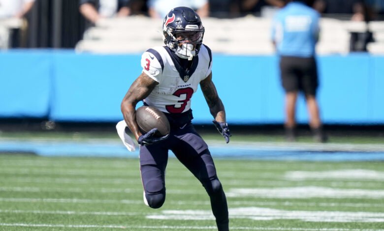 Texans WR Tank Dell Wounded in Florida Nightclub Shooting