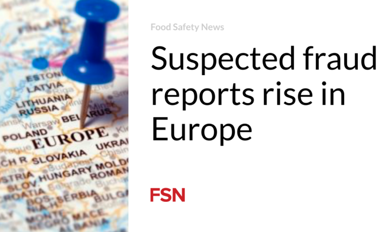 Suspected fraud reports rise in Europe