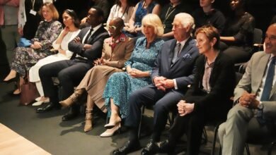 King Charles and Cynthia Erivo Share a Laugh at the Royal Academy of Dramatic Arts