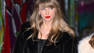Taylor Swift’s Leather Minidress Was the Star of Yet Another ‘Reputation’-Coded Date-Night Look
