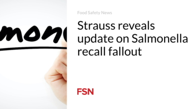 Strauss reveals update on Salmonella recall fallout