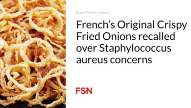 French’s Original Crispy Fried Onions recalled over Staphylococcus aureus concerns