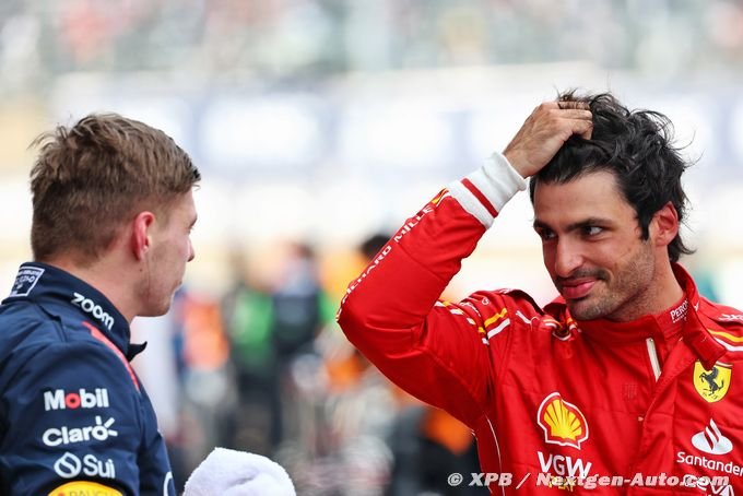 Sainz dépend de ce que fera Verstappen : ‘Ce n’est pas seulement ma décision’