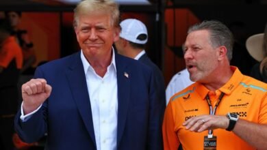 McLaren F1 justifie la présence de Trump, Norris a ‘beaucoup de respect’ pour lui