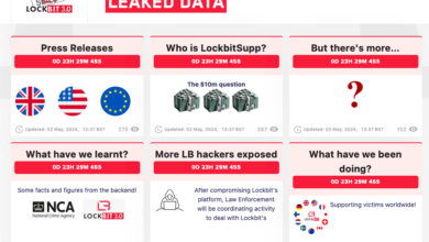 Police resurrect Lockbit’s site and troll the ransomware gang