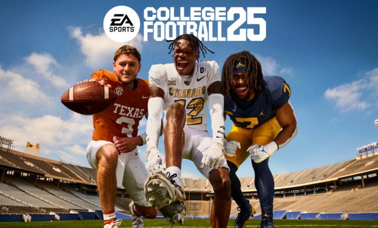 ‘College Football 25’ cover will feature Travis Hunter, Quinn Ewers and Donovan Edwards in return on July 19