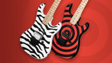 “A spectacular homage to the golden age of shred”: Kramer launches its latest wild Custom Graphics creations – and one of them pays tribute to a model that “revolutionized the guitar world”