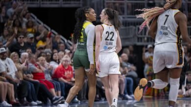 Oop! Caitlin Clark Says She’s Getting “Hammered” In WNBA By Other Players (VIDEOS)