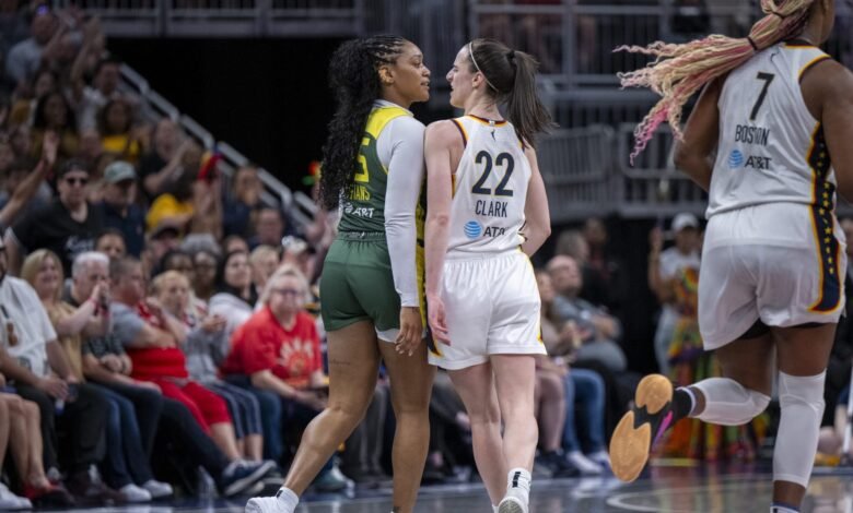 Oop! Caitlin Clark Says She’s Getting “Hammered” In WNBA By Other Players (VIDEOS)