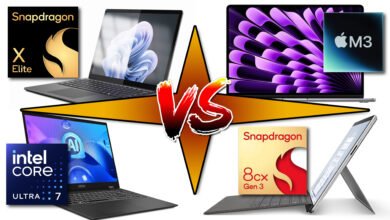 CPU Showdown: Snapdragon X vs. Intel Core vs. Apple M3