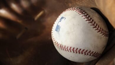 LOOK: Virginia minor league team hosts first ‘cosmic baseball’ game under black lights