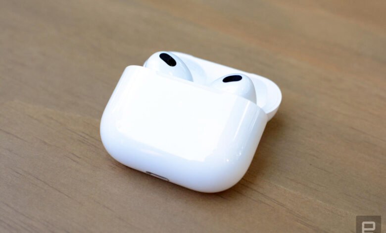 Apple’s third-gen AirPods are back on sale for $140