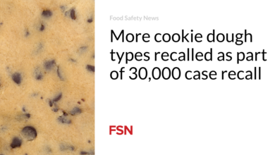 More cookie dough types recalled as part of 30,000 case recall