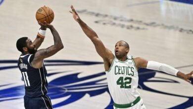 Kyrie Irving praises Celtics’ ‘special’ defense in NBA Finals