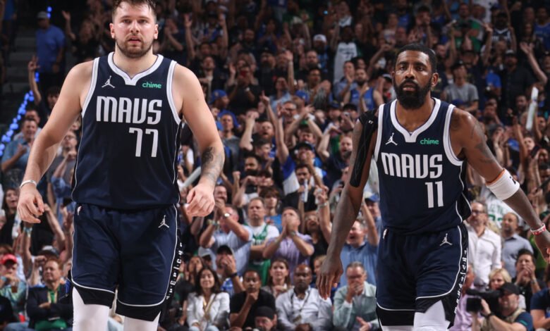 Luka Dončić, Kyrie Irving Praised By NBA Fans as Mavs Avoid Finals Sweep vs. Celtics