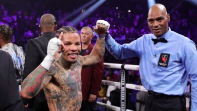 Lamar Jackson, Trae Young, More React to Gervonta Davis’ Stunning KO of Frank Martin