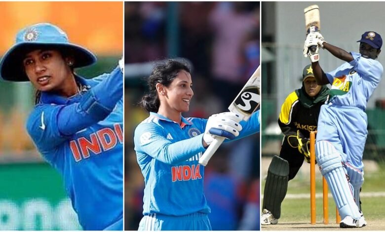 5 players with most centuries for India in women’s ODIs