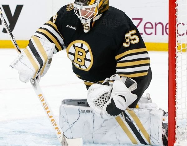 Bruins break up goalie duo, deal Ullmark to Sens