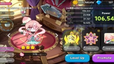 Cookie Run Kingdom: Peach Blossom Cookie Toppings and Beascuits guide