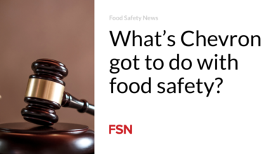 What’s Chevron got to do with food safety? 