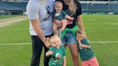 Kylie Kelce hints at the possibility of baby No. 4 with husband Jason Kelce