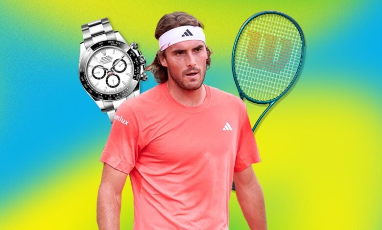 Men’s Health Six Pack: Stefanos Tsitsipas’s Essential Gear