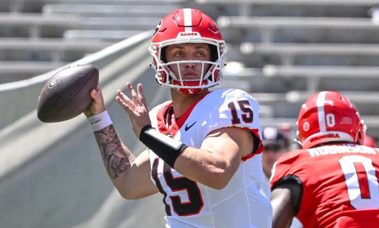 Carson Beck, Quinn Ewers React to Being Top QB Prospects for 2025 NFL Draft