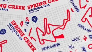 2024 Spring Creek Official Event Sticker Available at MotoTees this Weekend