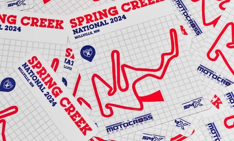 2024 Spring Creek Official Event Sticker Available at MotoTees this Weekend