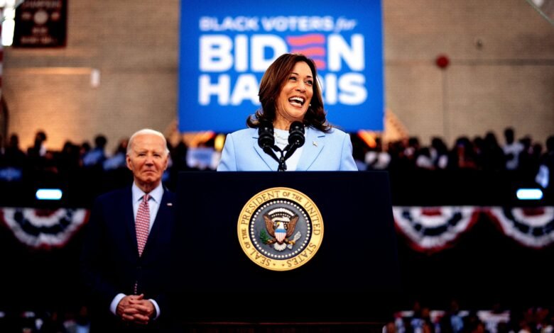 All Eyes on Kamala Harris as Joe Biden Drops Out