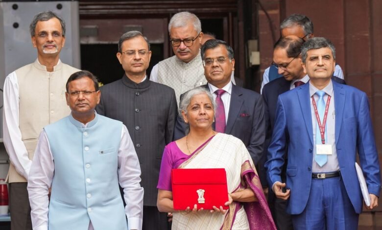 Nirmala Sitharaman’s Budget 2024 look: White and violet this time; a look at her sarees over the years