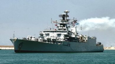 Indian Navy’s warship INS Brahmaputra severely damaged in fire, sailor missing